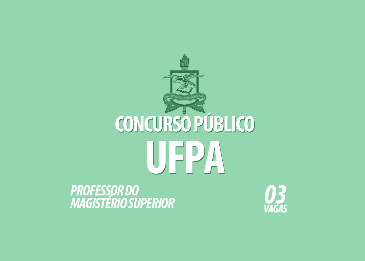 Concurso Público UFPA Edital 382/2021