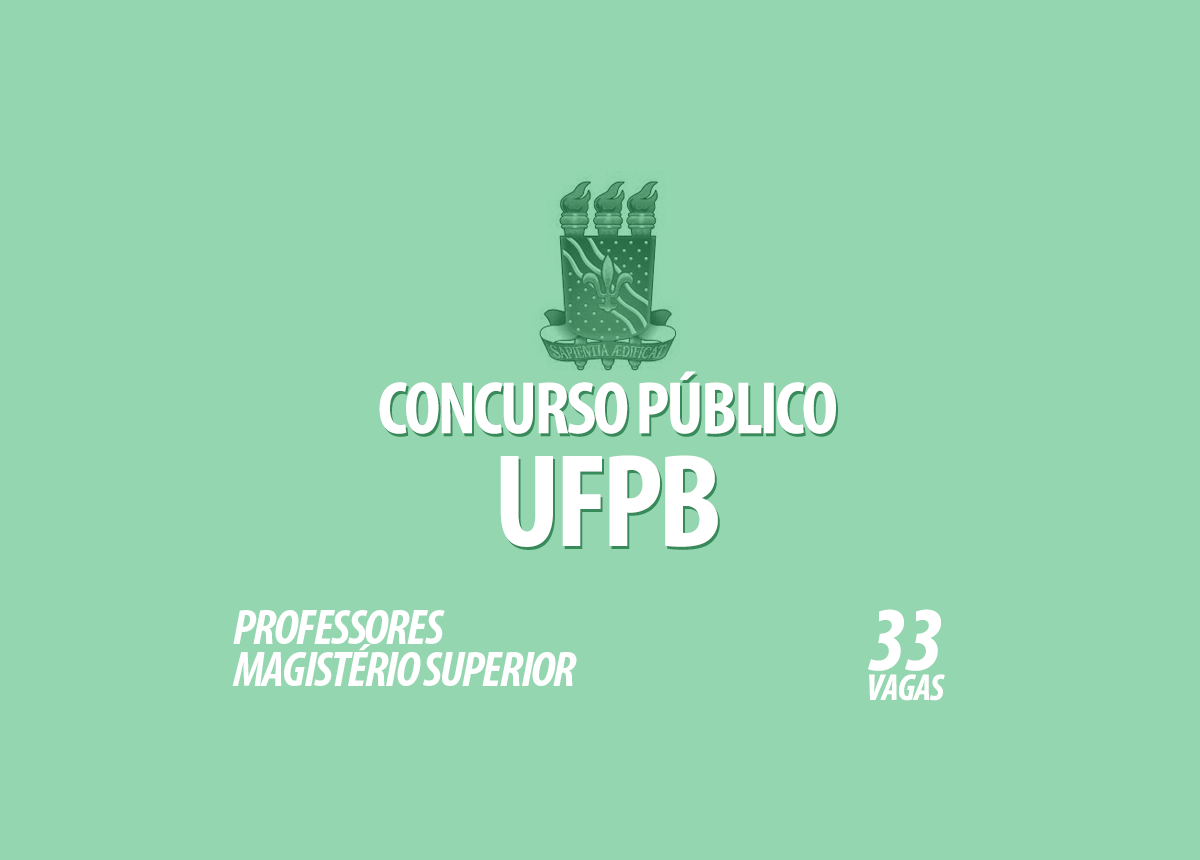 Concurso Público UFPB Edital 058/2021