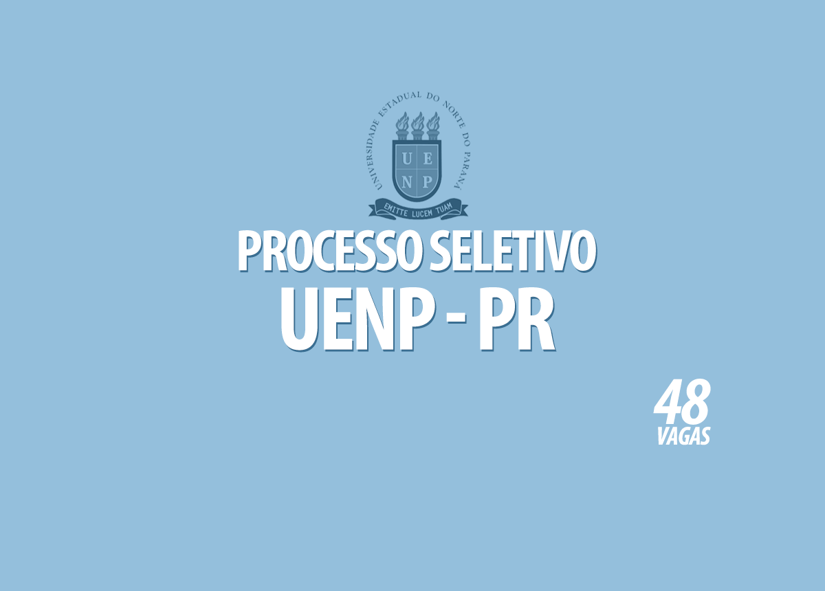 Processo Seletivo UENP Edital 001/2022