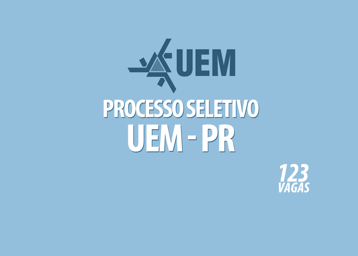 Processo Seletivo UEM - PR Edital 021/2022