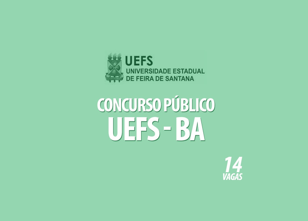 Concurso Público UEFS Edital 001/2022
