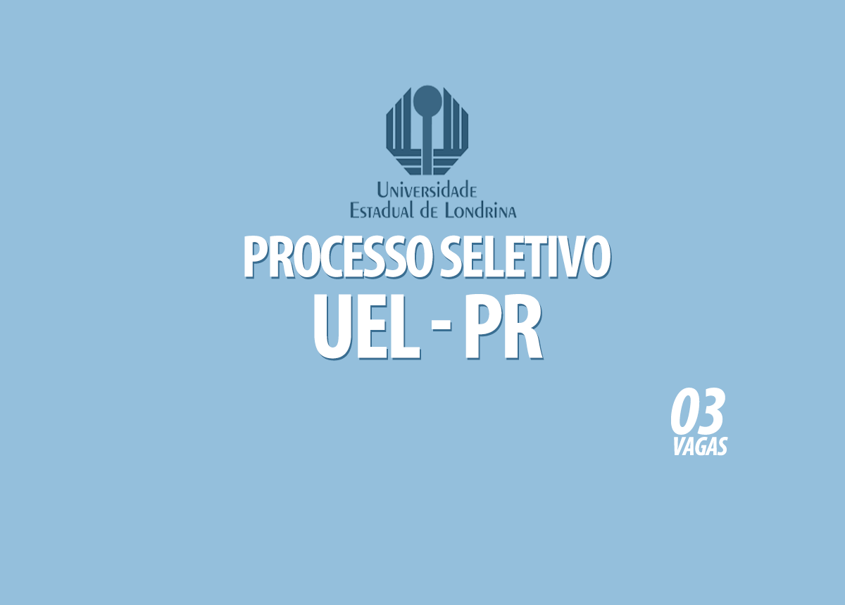 Processo Seletivo UEL - PR Edital 038/2022