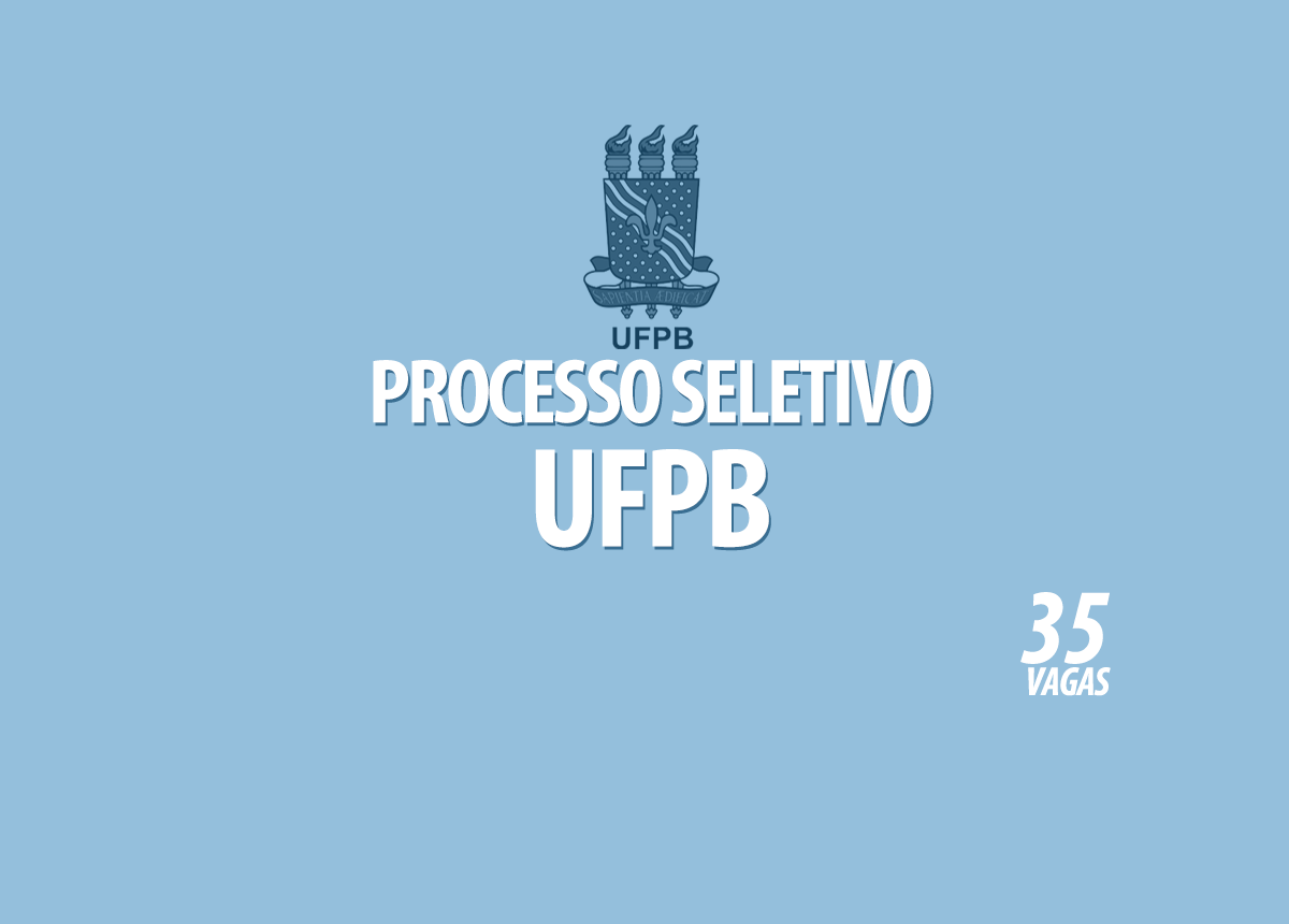 Processo Seletivo UFPB Edital 006/2022