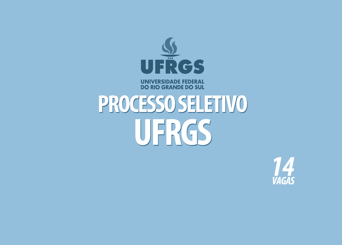Processo Seletivo UFRGS Edital 005/2022