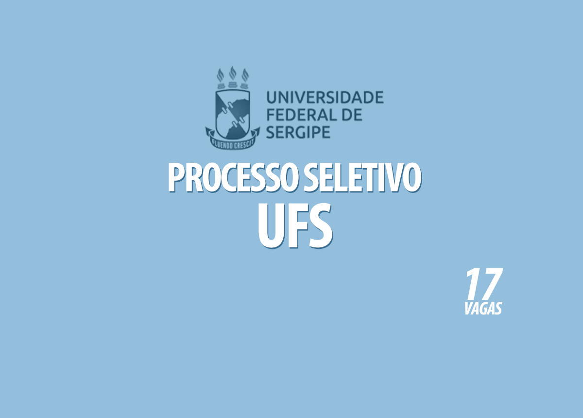 Processo Seletivo UFS Edital 007/2022