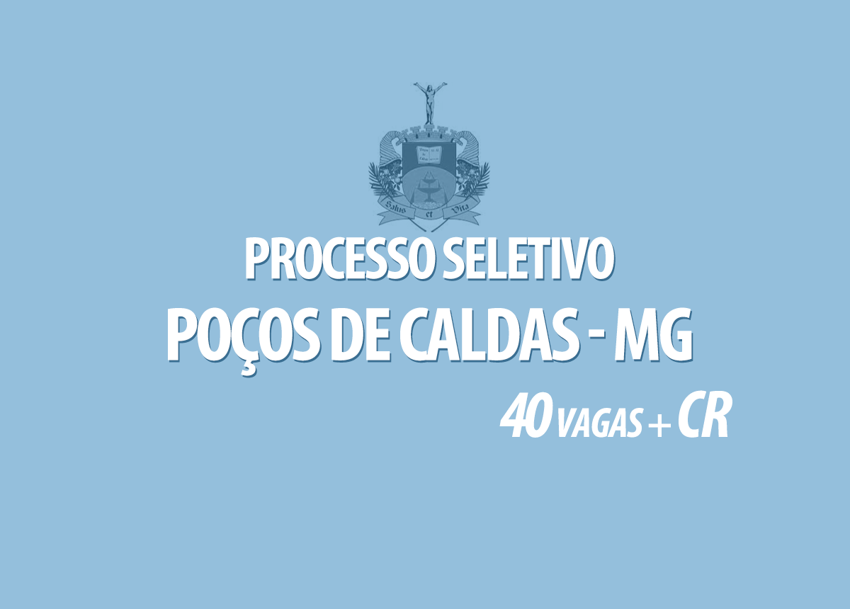 Processo Seletivo Poços de Caldas - MG Edital 001/2022