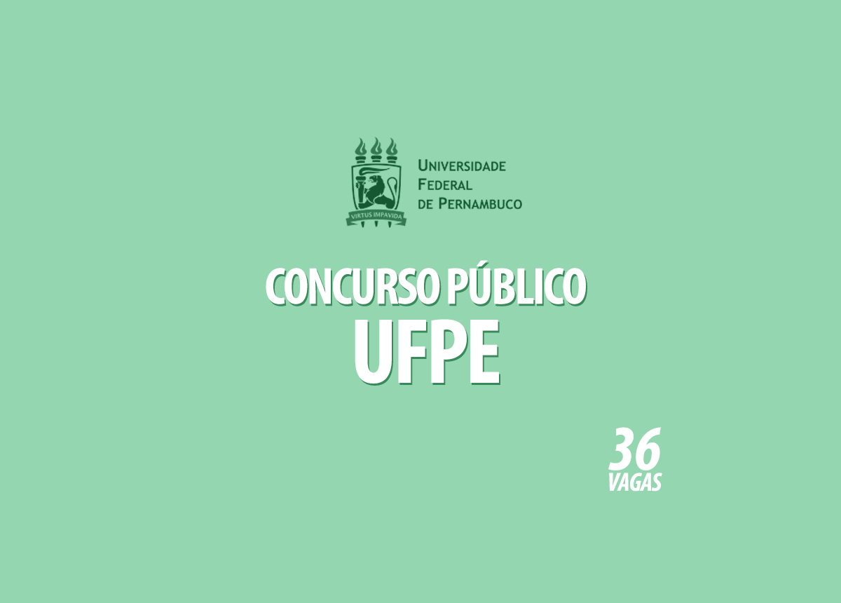 Concurso Público UFPE Edital 013/2022