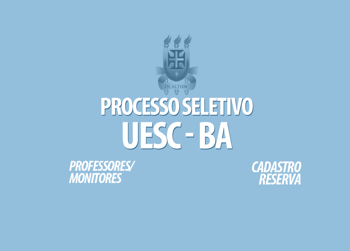 Processo Seletivo UESC Edital 075/2022