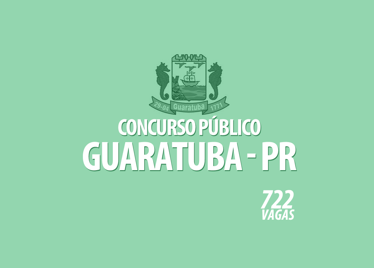 Concurso Prefeitura Guaratuba - PR Edital 001/2022