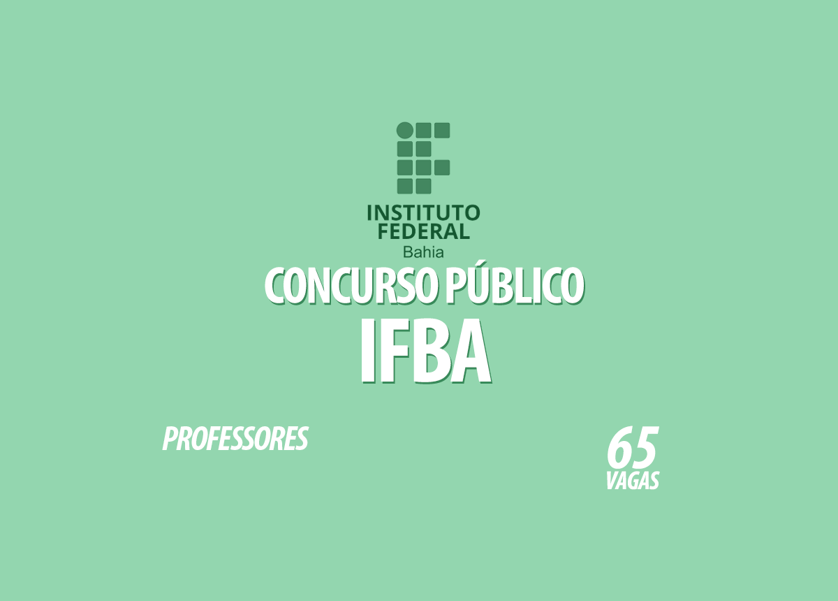 Concurso Público IFBA Edital 002/2022