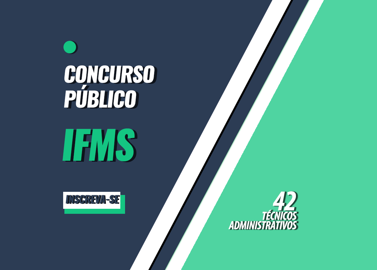 Concurso Público IFMS Edital 066/2022