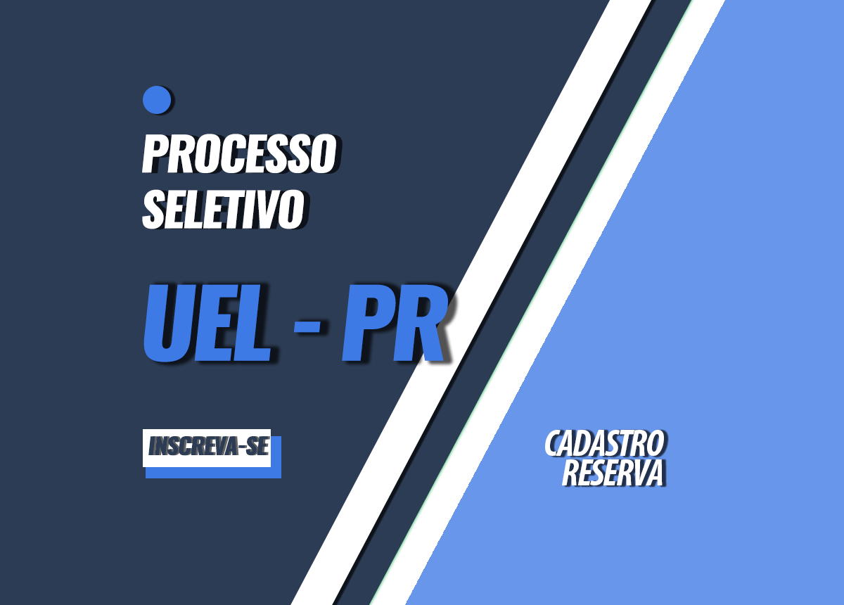 Processo Seletivo UEL - PR Edital 105/2022