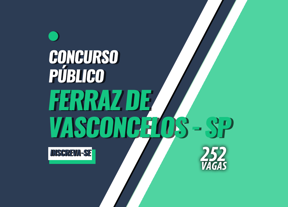 Concurso Ferraz de Vasconcelos - SP Edital 004/2023