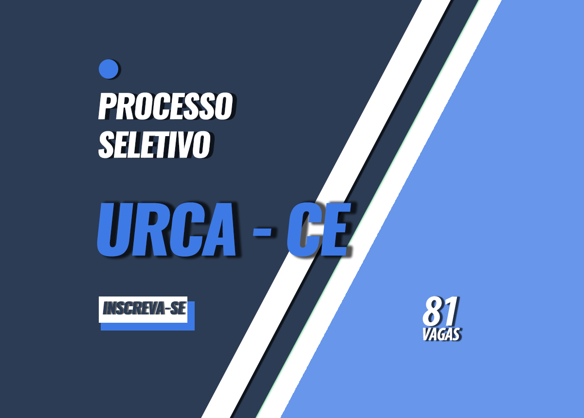 Processo Seletivo URCA - CE Edital 011/2023