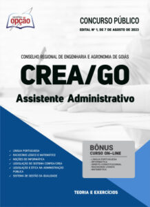 Comprar: Apostila Concurso CREA - GO Assistente Administrativo