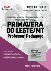 Comprar: Apostila Professor Pedagogo