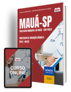 Comprar: Apostila Prefeitura de Mauá - SP 2025 - Professor de Educação Básica II - PEB II - Inglês