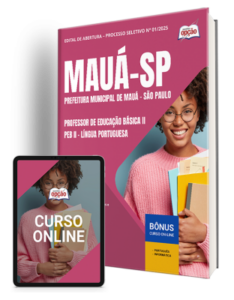 Comprar: Apostila Prefeitura de Mauá - SP 2025 - Professor de Educação Básica II - PEB II - Língua Portuguesa