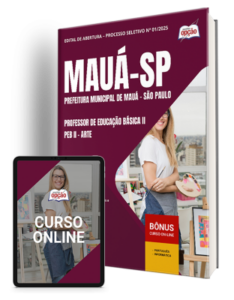 Comprar: Apostila Prefeitura de Mauá - SP 2025 - Professor de Educação Básica II - PEB II - Arte