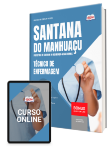 Comprar: Apostila Prefeitura de Santana do Manhuaçu - MG 2025 - Técnico de Enfermagem