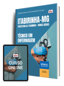 Comprar: Apostila Prefeitura de Itabirinha - MG 2025 - Técnico em Enfermagem