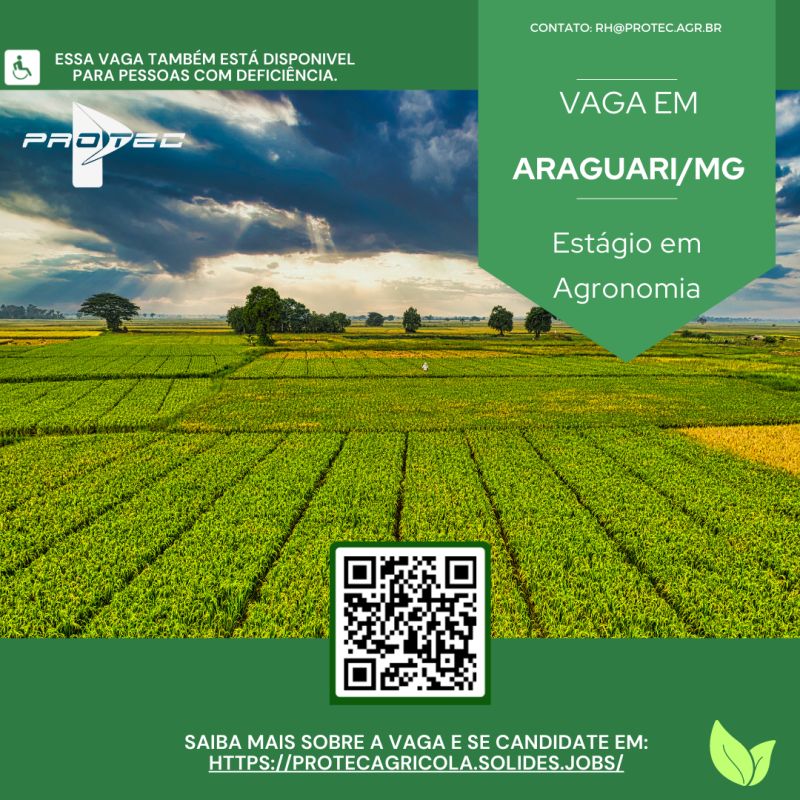 Estagiário(a) agronomia – Araguari/MG