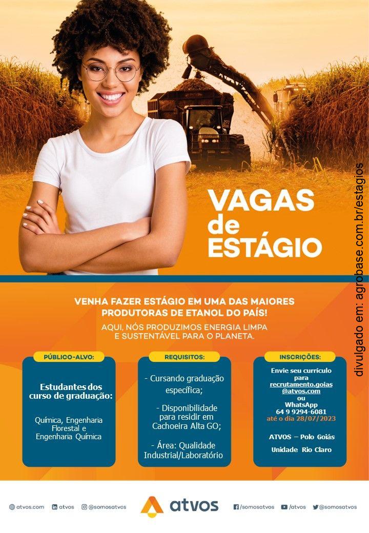 Vagas de estágio – Cachoeira Alta/GO