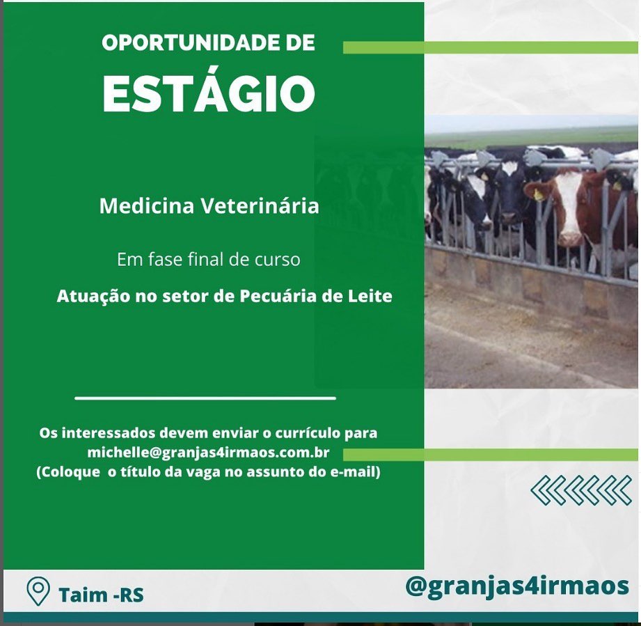Estágio medicina veterinária – Taim/RS