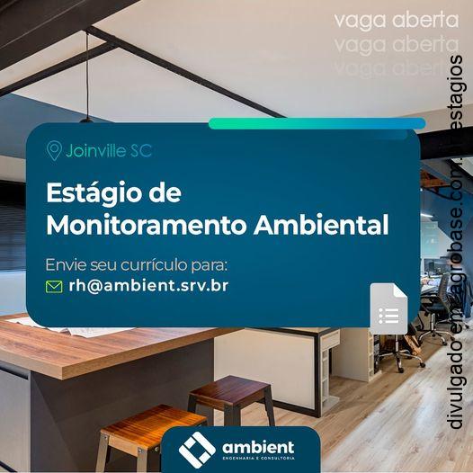 Estágio de monitoramento ambiental – Joinville/SC