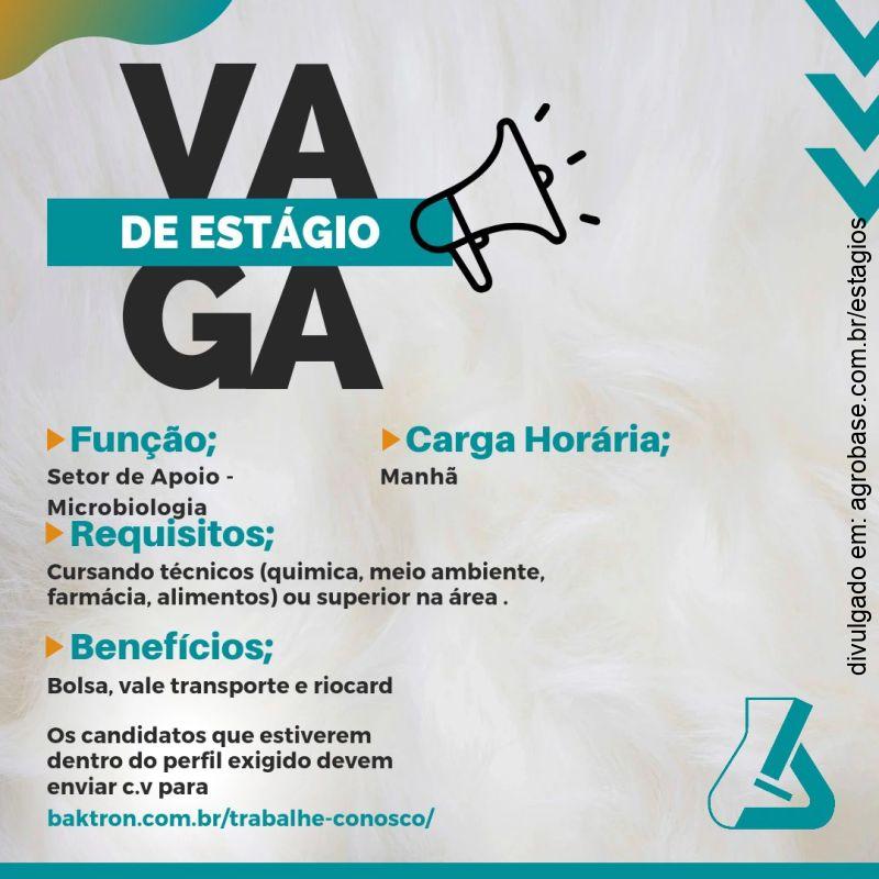 Estágio em microbiologia