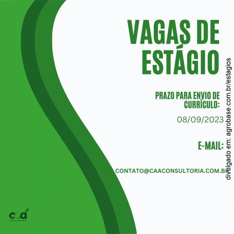 Estágio em ciências biológicas – Ervália/MG