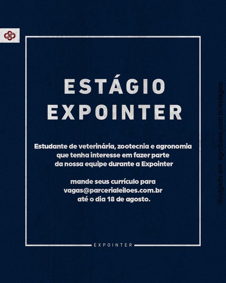 Estágio expointer – RS