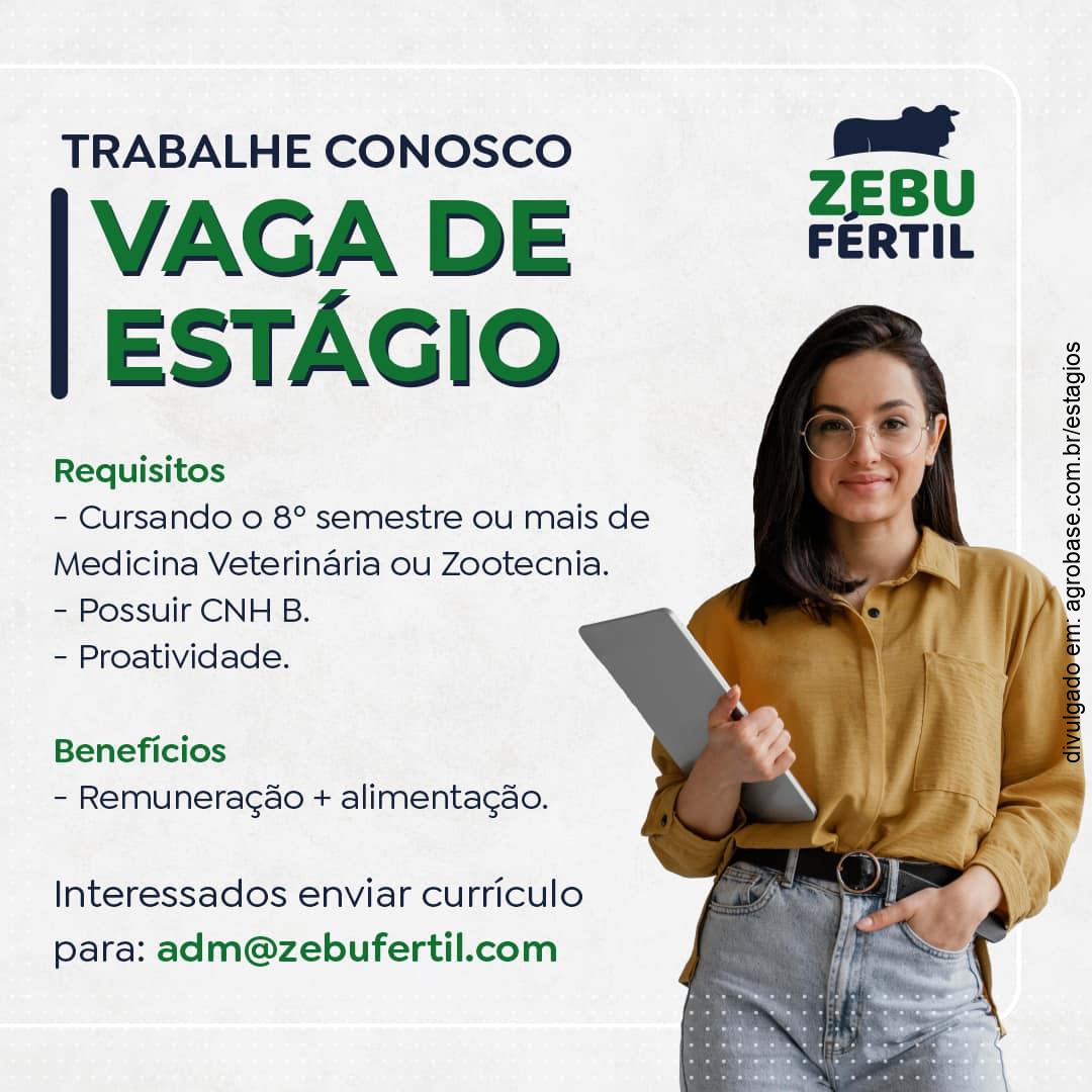 Vaga de estágio genética bovina – Campo Grande/MS