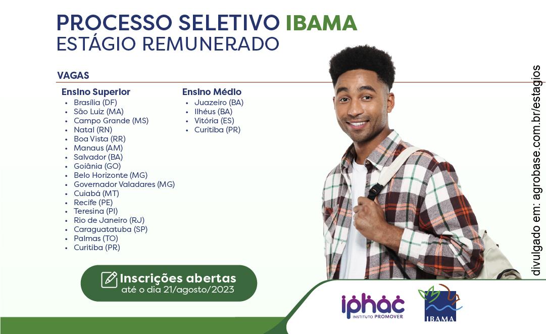 Estágio remunerado Ibama II