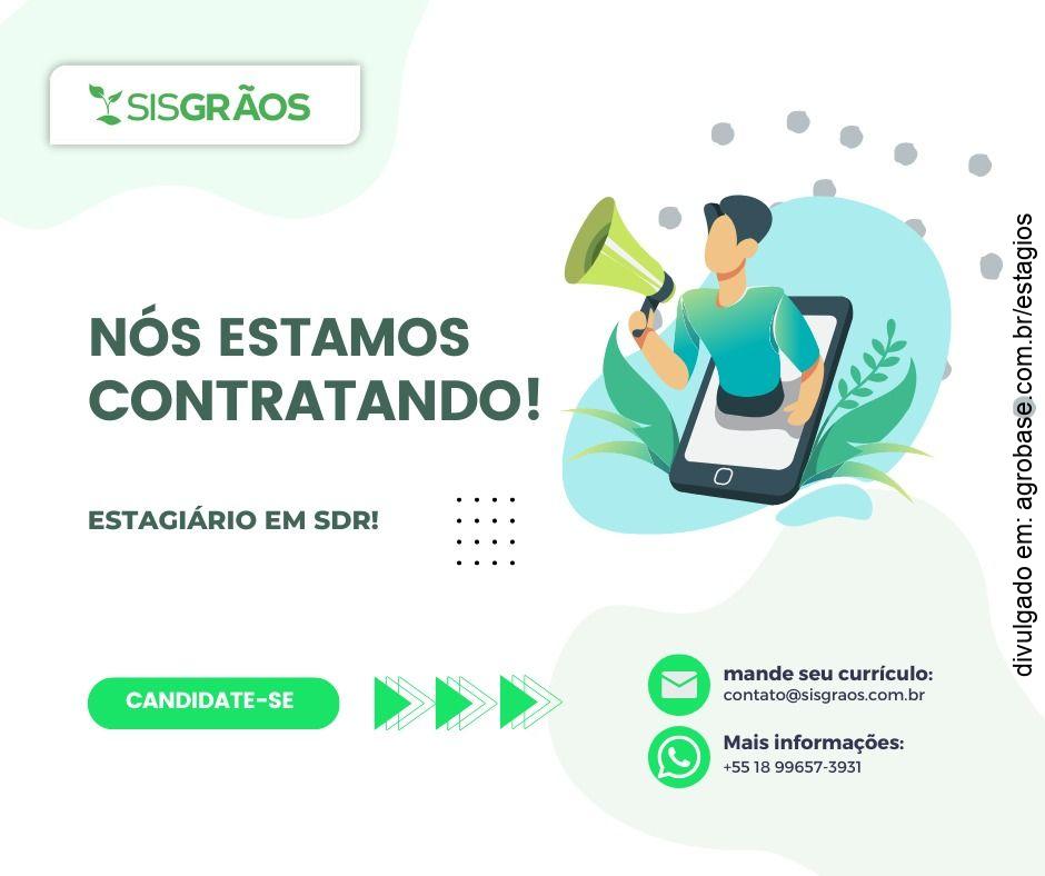 Estagiário de desenvolvimento de vendas (SDR)