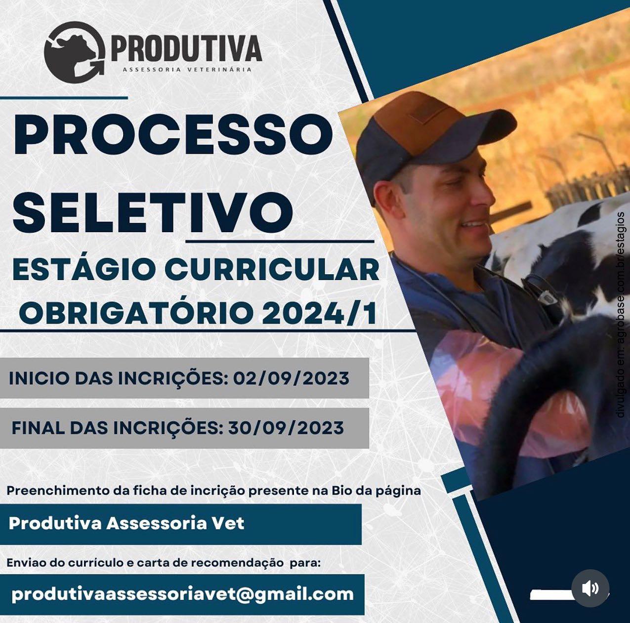 Estágio curricular obrigatório veterinária