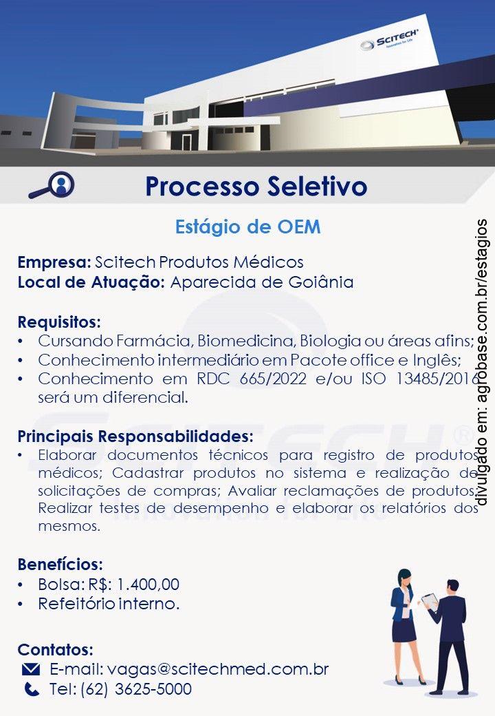 Estágio de OEM – Aparecida de Goiânia/GO