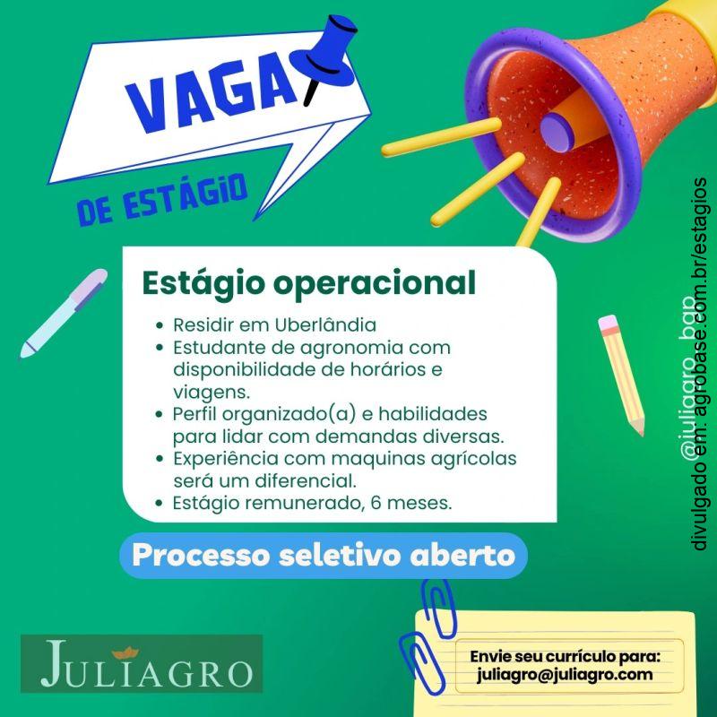 Estágio operacional – Uberlândia/MG