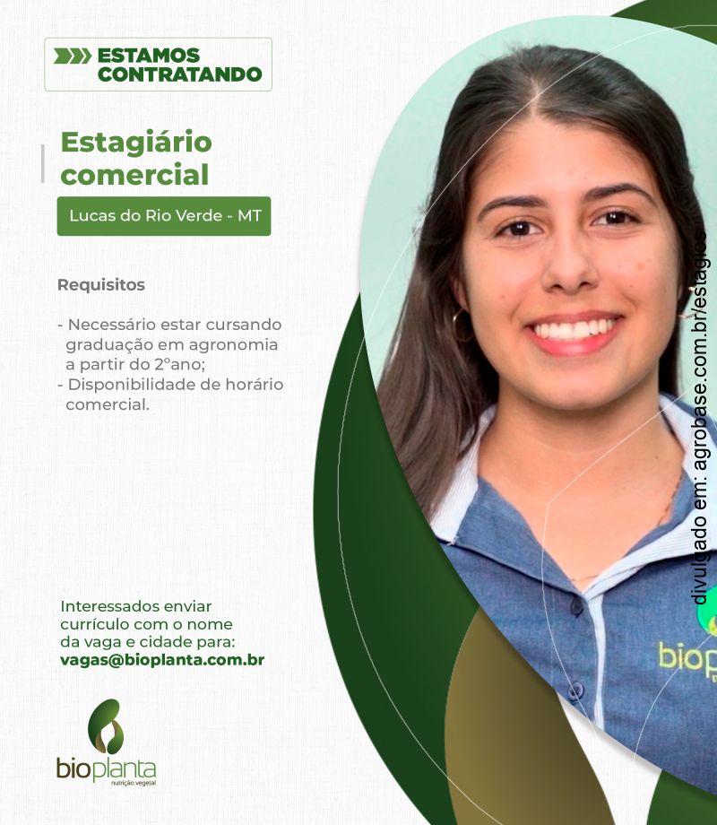 Estágio para agronomia (área comercial) – Lucas do Rio verde/MT