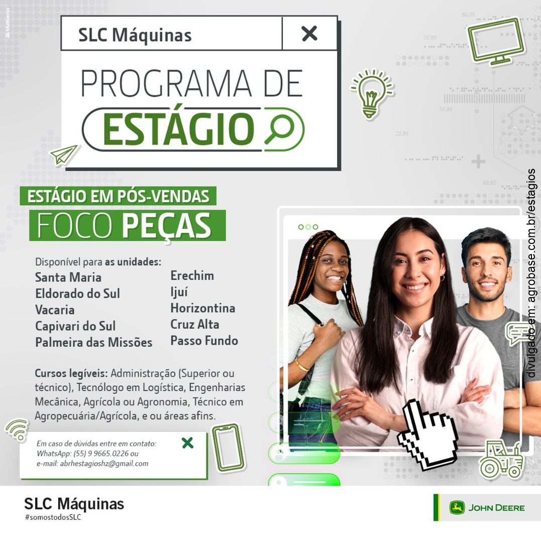 Programa de estágio SLC Máquinas – RS