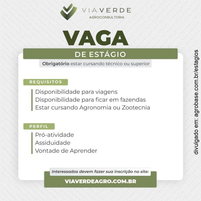 Estágio em fazenda – Ipatinga/MG