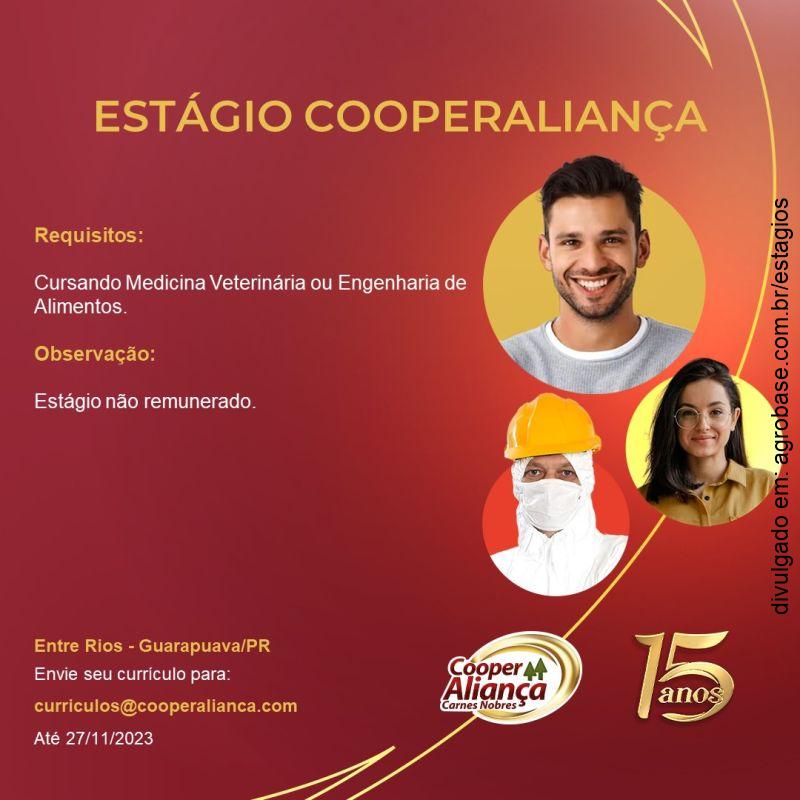 Estágio Cooperaliança – PR