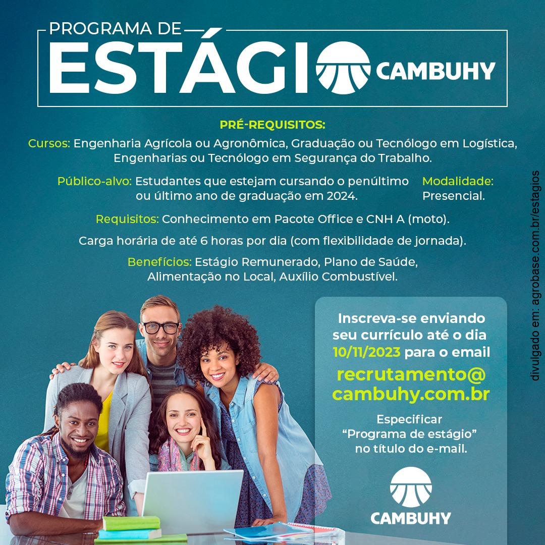 Programa de estágio Cambuhy
