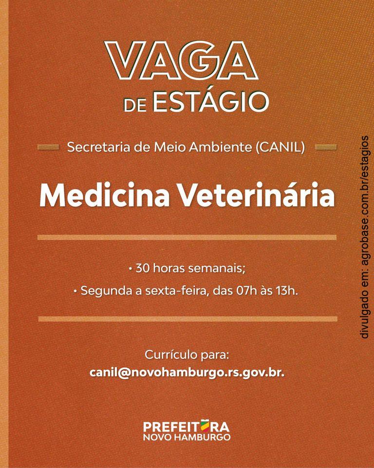 Estágio em canil – Novo Hamburgo/RS