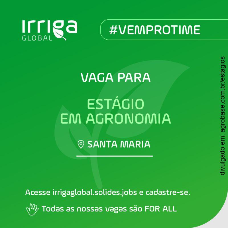 Estágio em agronomia – Santa Maria/RS