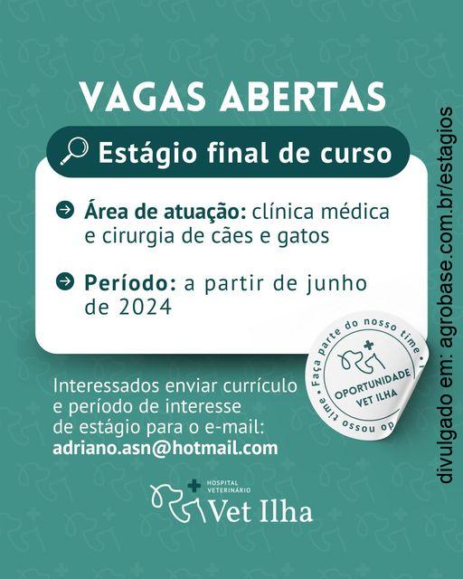 Estágio final de curso – Florianópolis/SC