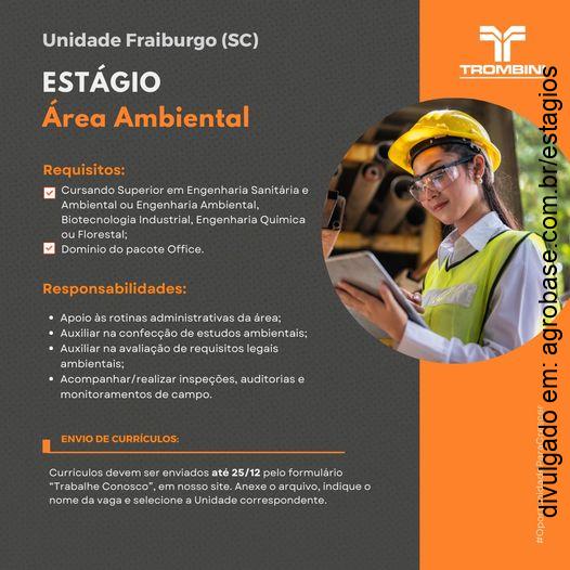 Estágio área ambiental – Fraiburgo/SC