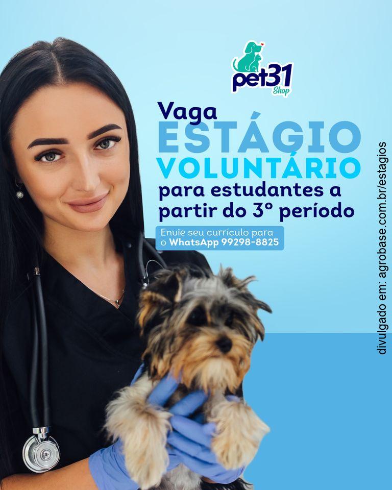 Estágio voluntário médico veterinário – AM