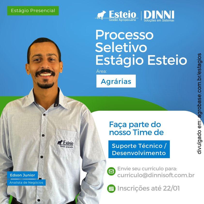 Estágio na área de agrárias – Viçosa/MG