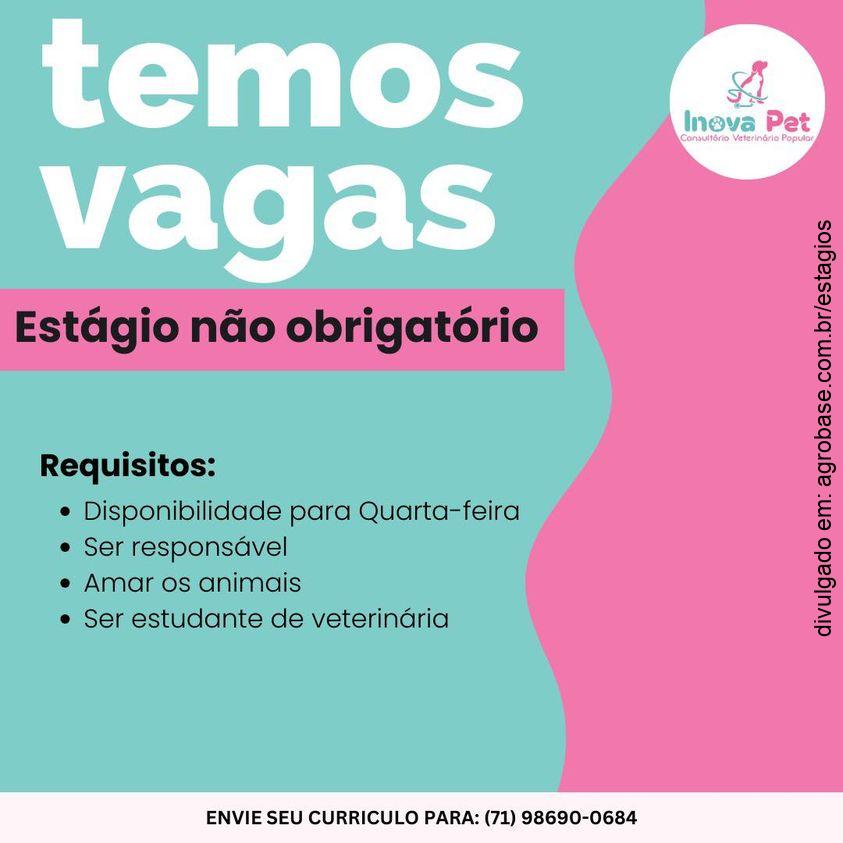 Estágio medicina veterinária – BA